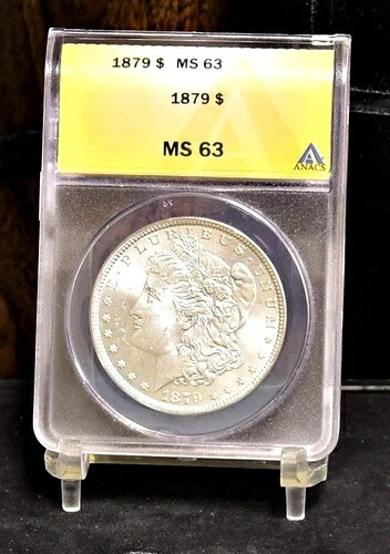 1879年モルガン・ダラー - ANACS MS63 (#53801-L)｜WORLD RESOURCE【KING店】