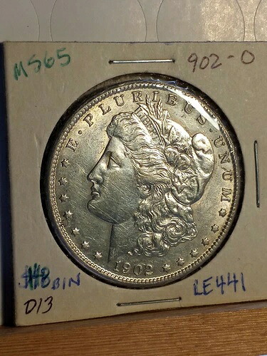 1902年製 モーガン・シルバー・ドル、美しい！ 遺産コレクションより。LE441｜WORLD RESOURCE【KING店】
