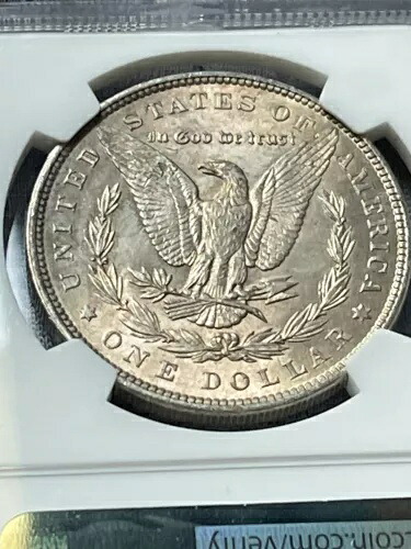 1896年 モルガン銀貨 $1 ICG MS64 - イーグルの美しい色合い！裏面｜WORLD RESOURCE【KING店】