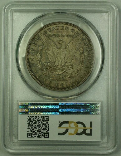 1896年 モルガン シルバードル 1ドルコイン PCGS MS-63 トーンリバース (21)｜WORLD RESOURCE【KING店】