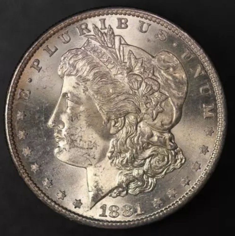 1881年 S モーガン銀貨 オリジナルコレクションより新品 - ロット AA 7576｜WORLD RESOURCE【KING店】