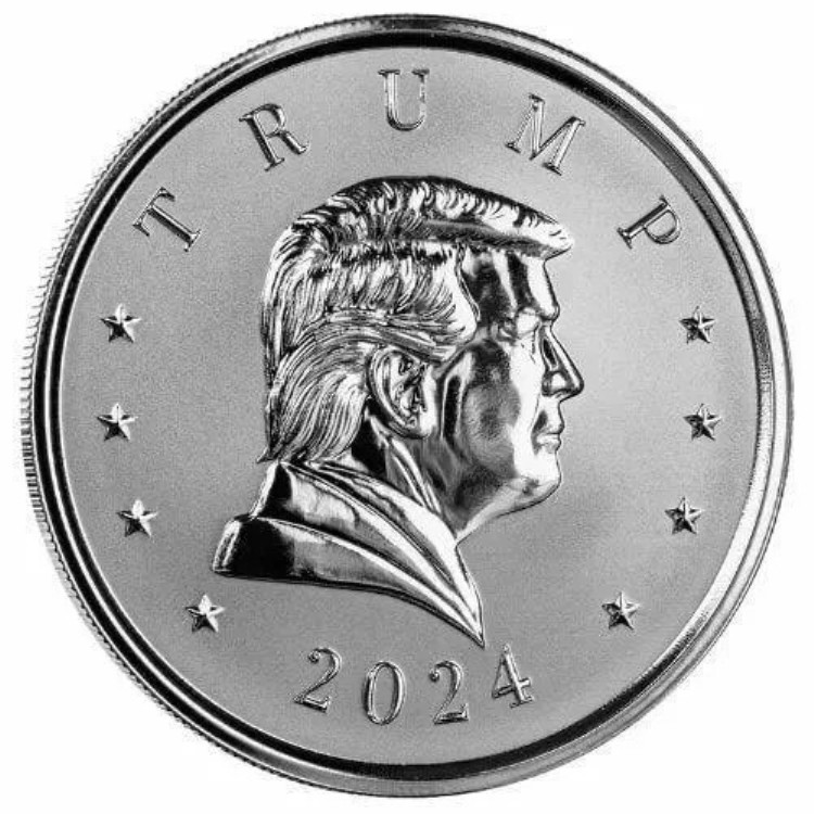 楽天市場】ドナルド・J・トランプ暗殺失敗 1 Oz .999 Fine Silver 純銀