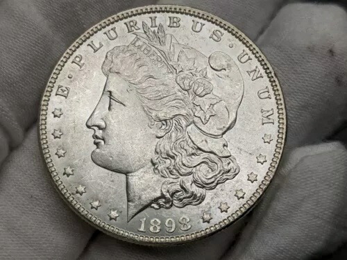 1898-P モルガン銀貨 未鑑定コイン - MS 詳細