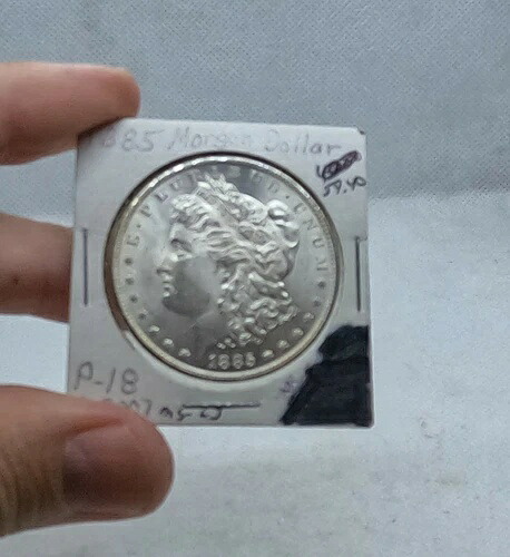 1885年 シルバー モーガン ダラー ジェム BU