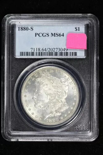 1880-S モルガン・ダラー PCGS MS 64 40M5
