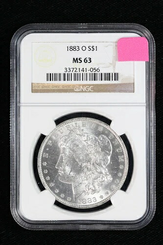 1883-O モルガン・ダラー NGC MS63 31Z0｜WORLD RESOURCE【KING店】