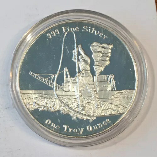 1939年 - 1989年 アラスカ鉱山労働者協会50周年記念 1オンス銀貨 #D454｜WORLD RESOURCE【KING店】 68,365円
