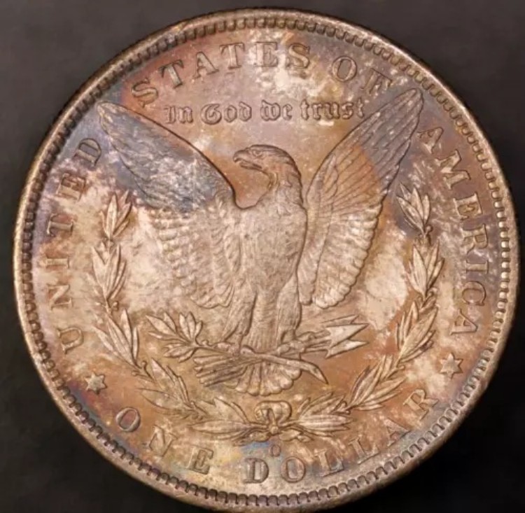1885年 O モルガン シルバードル - 古いコレクションからの新品 - ロット8386 トーン