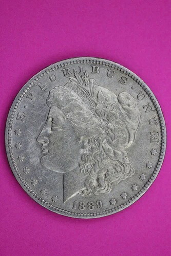 高級1889年 O モルガン リバティ シルバー ダラー ニューオーリンズ セミキーコイン 285