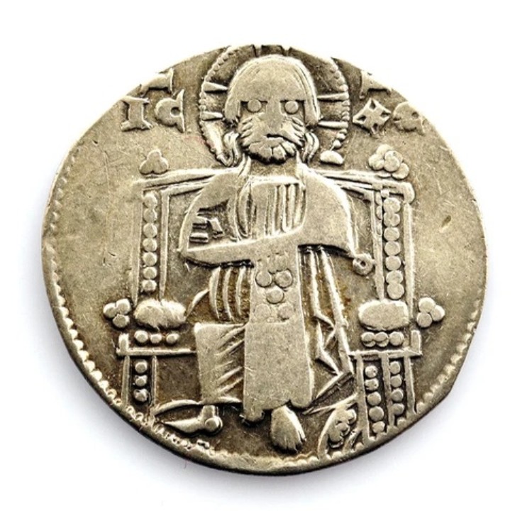 イタリア諸州。ヴェネツィア。ラニエーリ・ゼーノ（1253-1268）グロッソ。銀1.9グラム。希少｜WORLD RESOURCE【KING店】