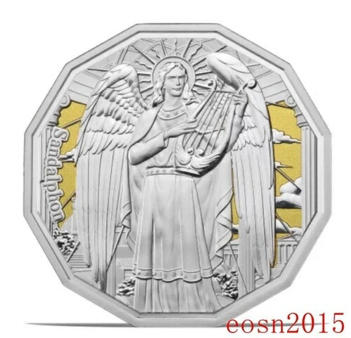サモア 2024年 うお座対大天使聖ステファノ記念銀貨 1オンス