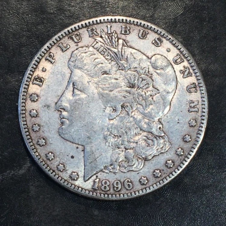 1896-O モルガン銀貨 - 高品質スキャン #N658