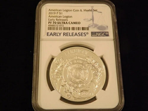2019年アメリカンレギオン早期リリース NGC PF 70