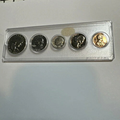 1955年米国造幣局プルーフセット全宝石