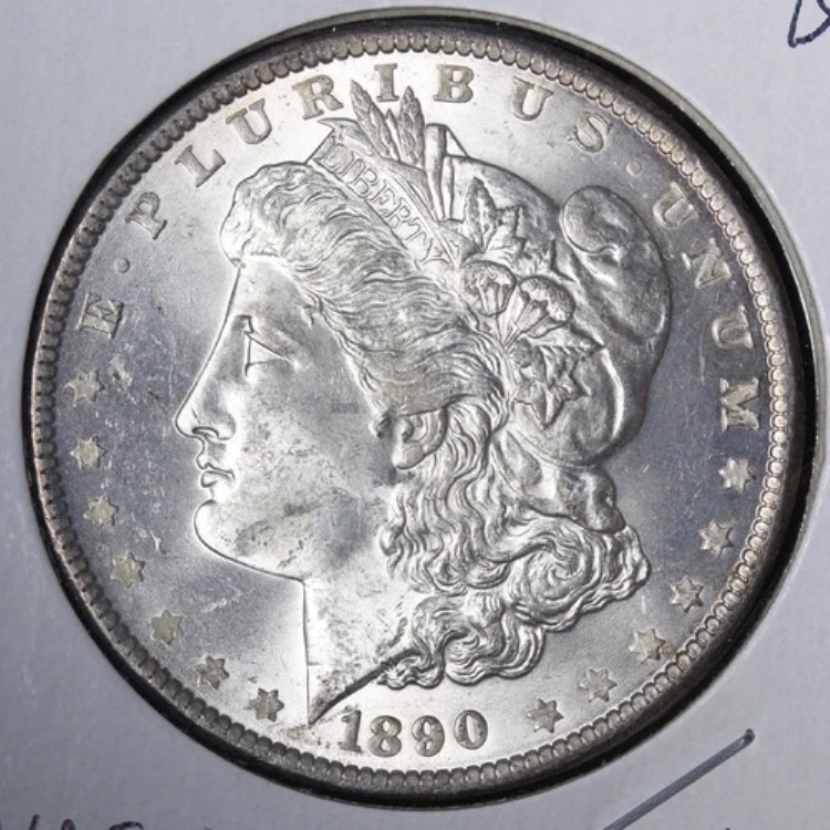 1890年 モルガン銀貨 BU *未流通* MS E358 QVAFM｜WORLD RESOURCE【KING店】