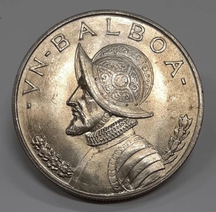 1947年 パナマ ワンバルボア 90% 銀貨 リバティスタンド付き BU 良好な色調｜WORLD RESOURCE【KING店】 67,760円