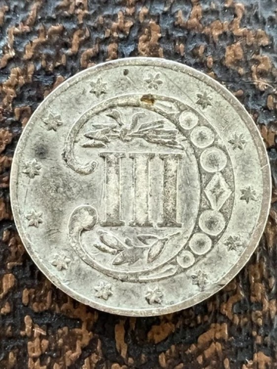 1861年 3セント銀貨 #7781｜WORLD RESOURCE【KING店】
