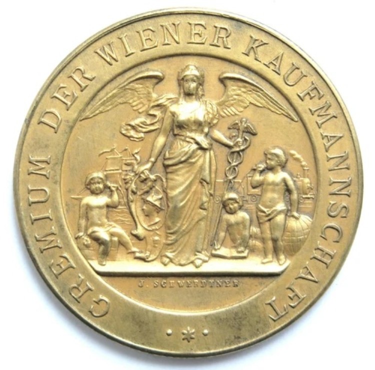 [R1677] 1934 年銀メダル、ビジネス賞、Sign.schwerdtner