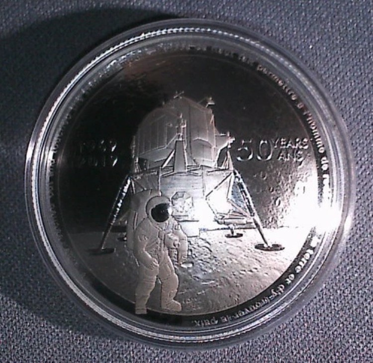 楽天市場】即納・追跡可 2019 アメリカ・カナダ アポロ11号月面着陸50