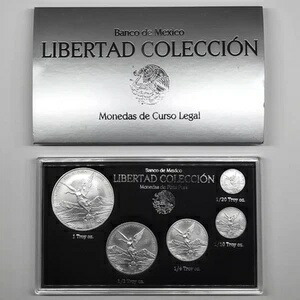 2024年メキシコシルバーリベルタッド5枚BUミントセット