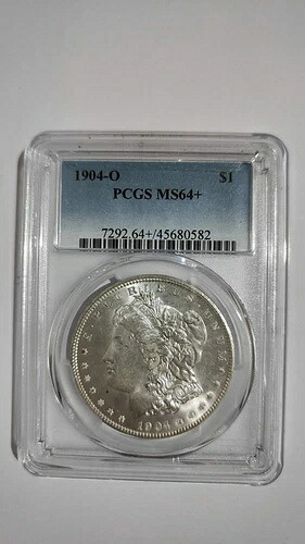 1904年頃 米国モルガン銀貨 1ドル硬貨 PCGS MS64+