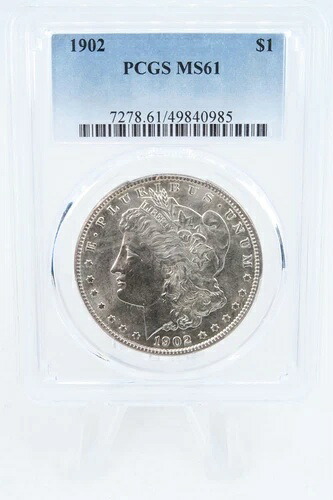 1902-P PCGS MS61 モルガン・ダラー ビジネス・ストライク｜WORLD RESOURCE【KING店】 89,540円