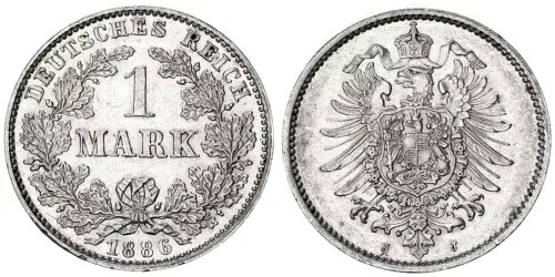エンパイア 1 マーク 1886 J.9 Xf-Bu 123645