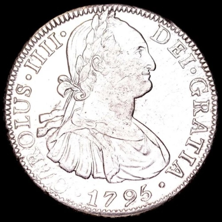 *ルツェルナエ* カルロス 4 世 (1788 - 1808) 8 レアル HISPAN ET IND REX メキシコ 1795 FM｜WORLD RESOURCE【KING店】