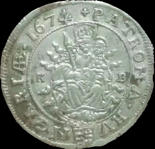 1674 オーストリア シルバー クロイツァー。高級中世コイン｜WORLD RESOURCE【KING店】