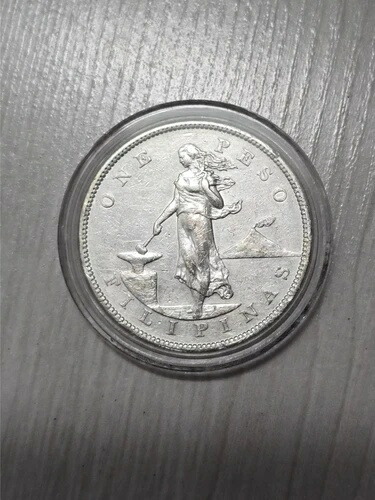楽天市場】フィリピン銀貨 1ペソ 1909年 AU アンティークコイン