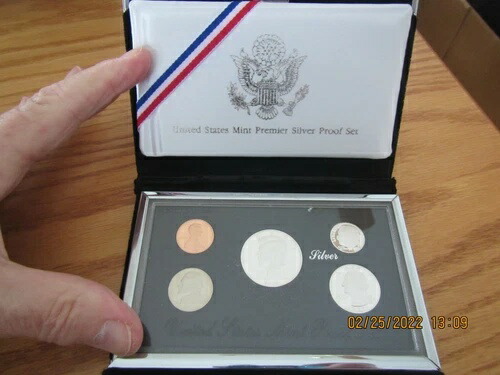 楽天市場】1992 米国造幣局プレミア シルバー プルーフ セット : 世界