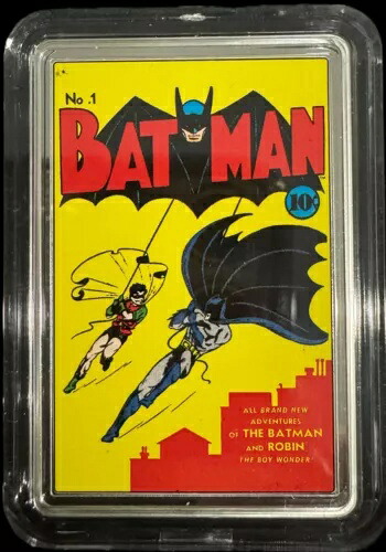 2023 DCコミックスシリーズ バットマン 初版 2オンス .999 シルバーバー｜WORLD RESOURCE【KING店】