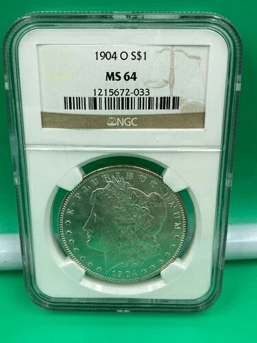 1904-O シルバー モルガン ダラー ミント ステート 64 NGC 認定｜WORLD RESOURCE【KING店】