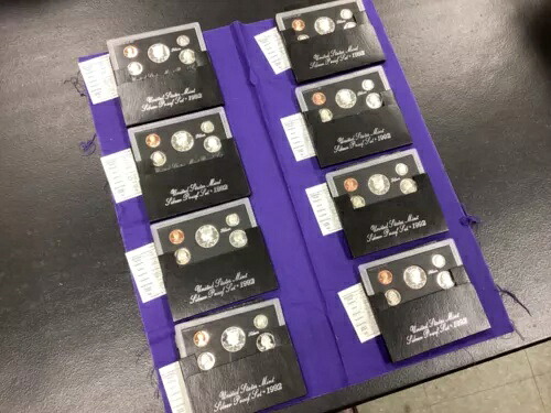 1992-S シルバー プルーフセット (8 個) - 各 OGP/COA 付き｜WORLD RESOURCE【KING店】