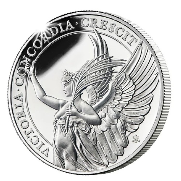 1ポンド 女王の美徳 - 勝利セントヘレナ 1オンス シルバー PP 2021｜WORLD RESOURCE【KING店】