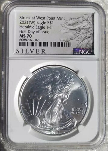 2021 (W) FDOI 紋章付き鷲 T 1 NGC MS70｜WORLD RESOURCE【KING店】