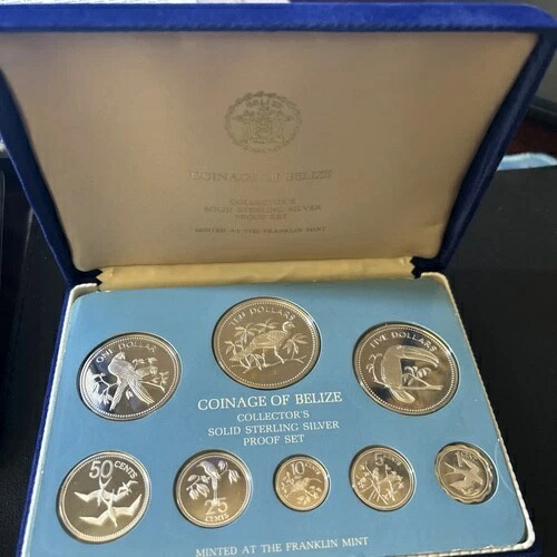 楽天市場】ベリーズ 銀貨 1974年 シルバー 品位925/1000 26.4g