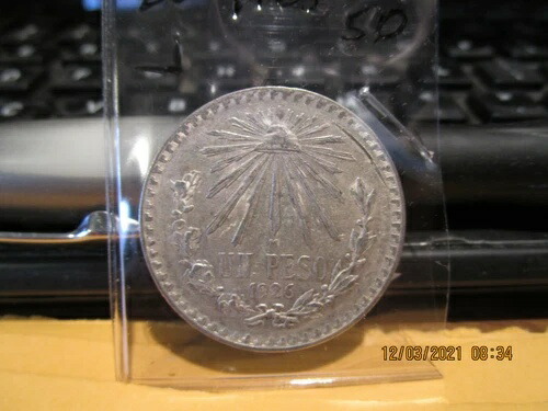 楽天市場】1953 メキシコ銀貨 5 ペソ イダルゴ 200 周年記念平均円周