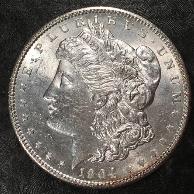 1904年モルガン銀貨 - 高品質スキャン #H495｜WORLD RESOURCE【KING店】