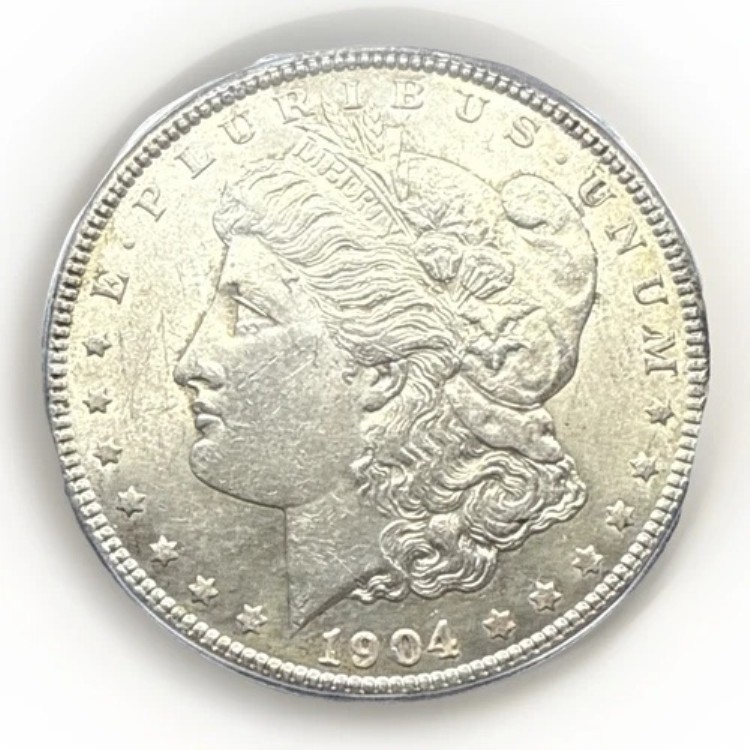 1904年 P モルガン銀貨 ICG MS61 | ブリリアント未流通 ベターデイト｜WORLD RESOURCE【KING店】