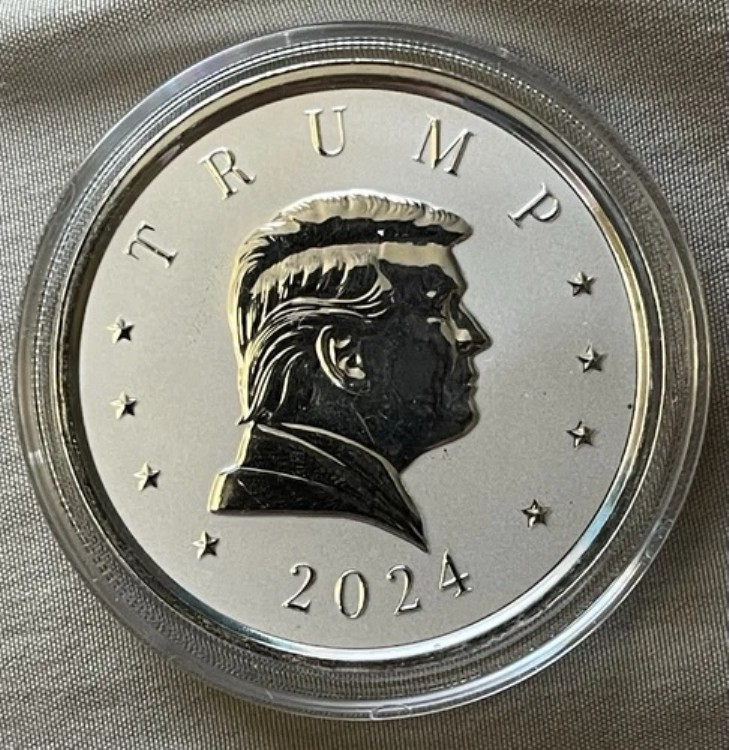 楽天市場】ドナルド・J・トランプ暗殺失敗 1 Oz .999 Fine Silver 純銀