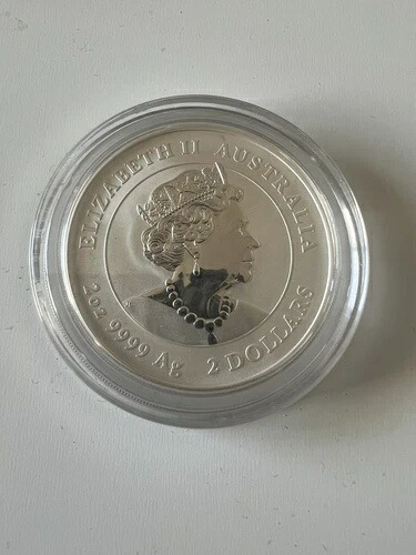 楽天市場】オーストラリア 2ドル銀貨 2002年 2オンス マットプルーフ