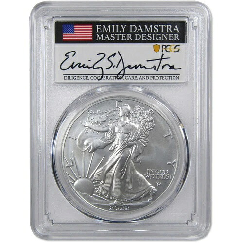 2022年 W アメリカン シルバー イーグル SP 70 PCGS バーニッシュド ダムストラ SKU:OPC51