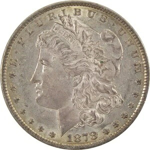 1879年 モルガン・ダラー ボーダーライン 未流通 銀貨 1ドル SKU:I11001