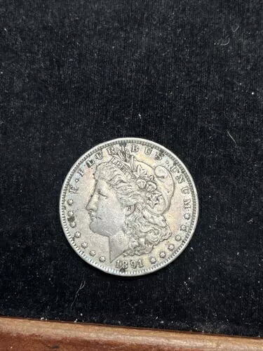 1891-CC XF+の詳細！モルガン銀貨