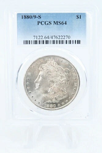 1880/9-S PCGS MS64 モルガン・ダラー ビジネス・ストライク