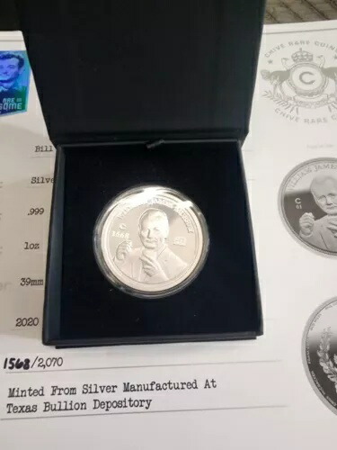 ビル・マーレイ70周年記念銀貨