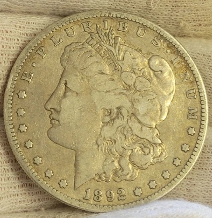 1892年モルガン銀貨 *オリジナル*