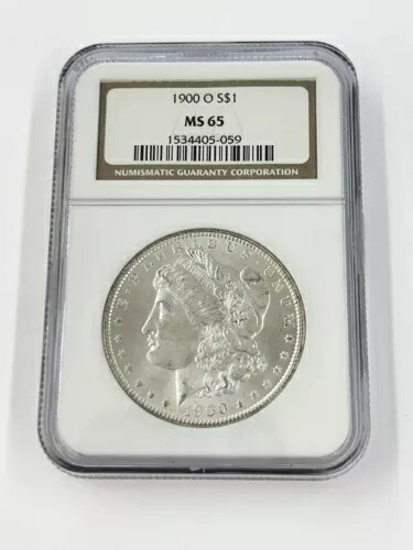 1900-O $1 NGC MS65