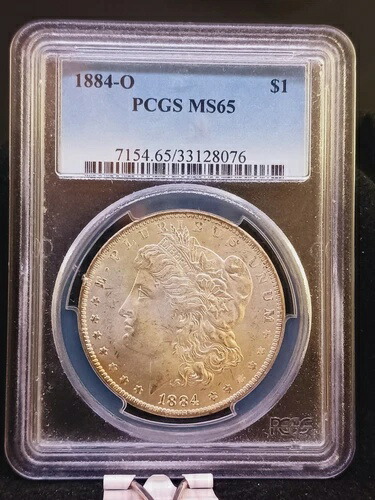 1884 O PCGS MS65 モルガン銀貨